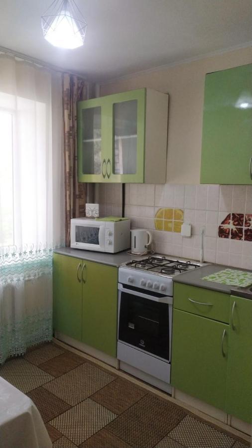 Квартира На Айманова Тимирязева อัลมาตี ภายนอก รูปภาพ